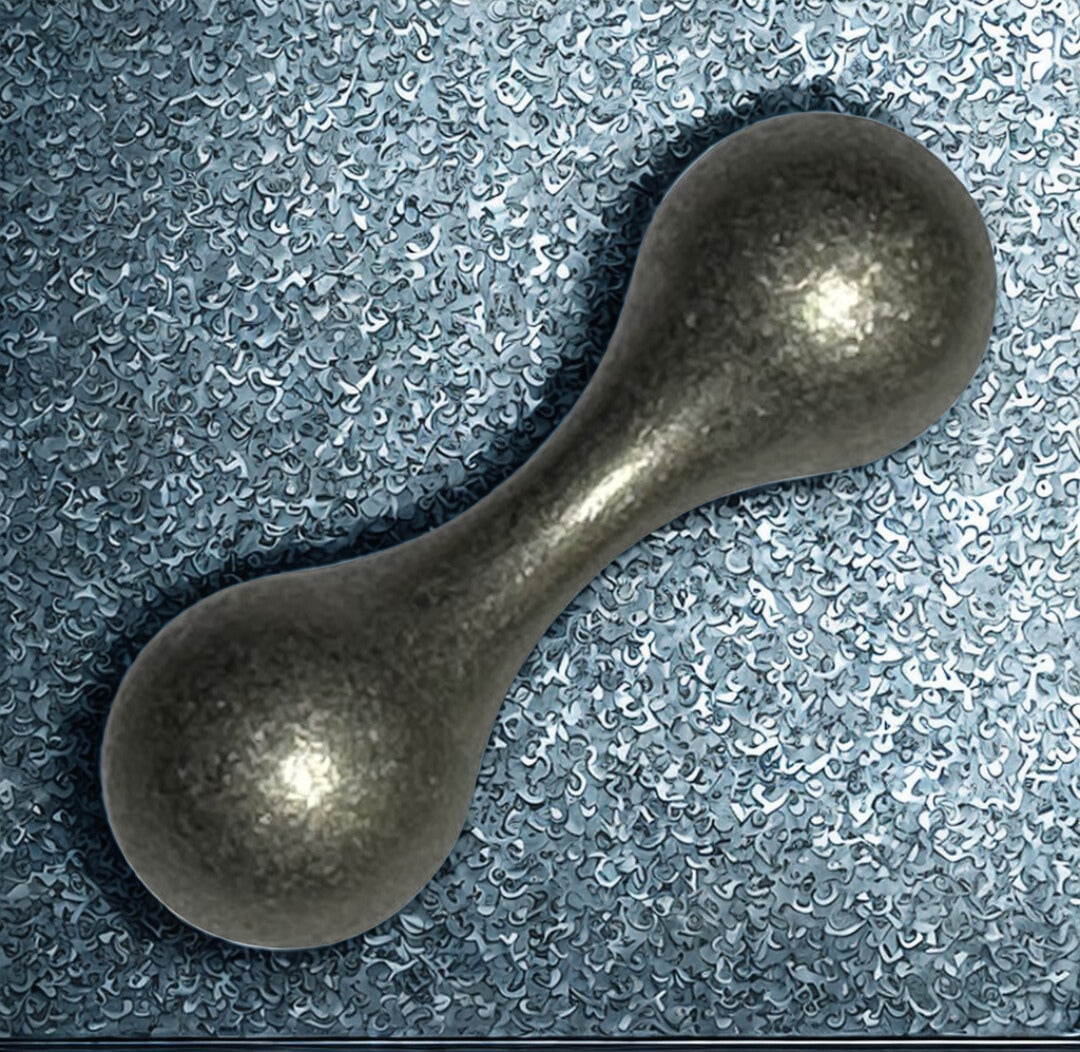 Dusty Grey Titanium Knucklebone Focus Object