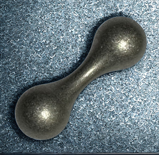 Dusty Grey Titanium Knucklebone Focus Object