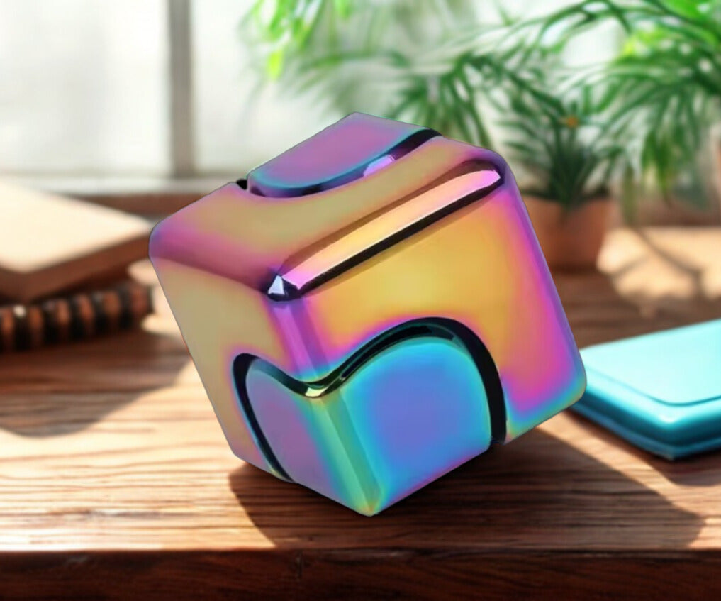Spinner Cube Multi Colour (iridescent)