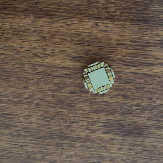 Brass Focus Gyroscope Spinner Cube