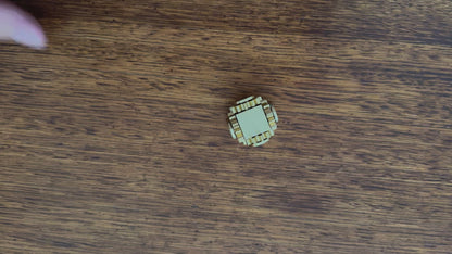 Brass Focus Gyroscope Spinner Cube