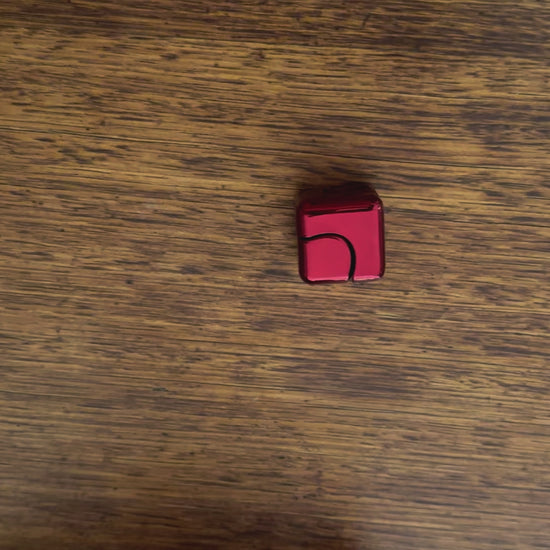 Red Fidget Spinner Cube Finger