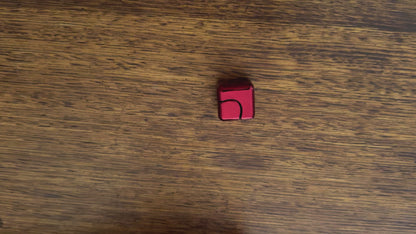 Red Fidget Spinner Cube Finger